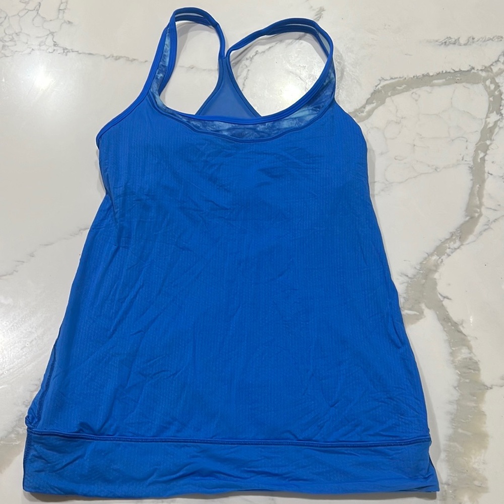 Lululemon Blue Tank Top